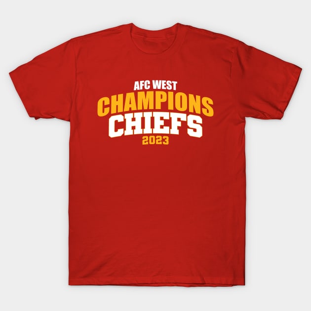 Kansas city chiefs afc west champs shirt clearance